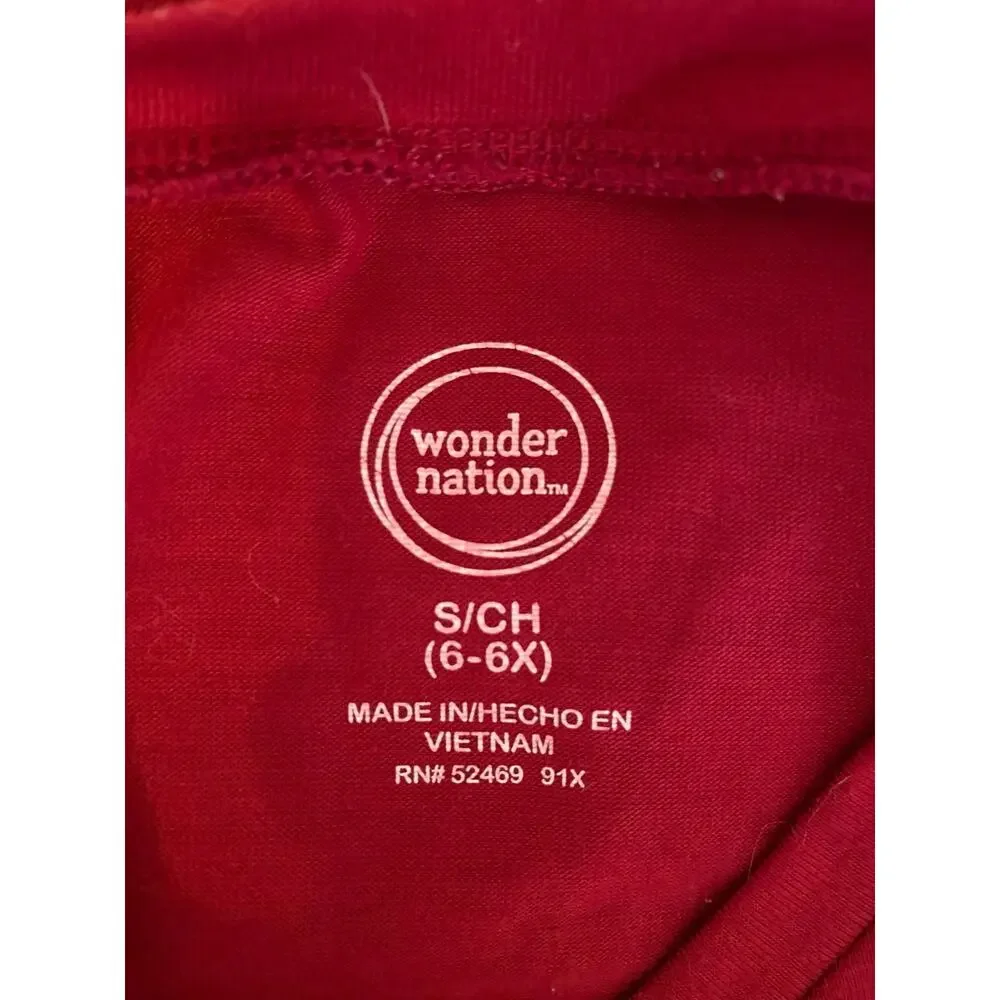 The Children's Place Girls Long Sleeve Dress Red Size Small 6-6x - Picture 3 of 5